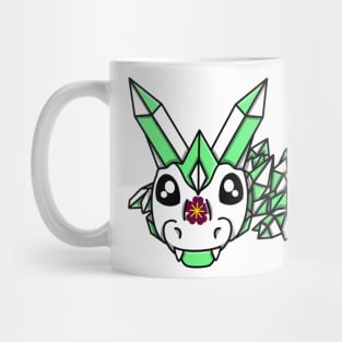 Diamoric Pride Fidget Crystal Dragon Mug